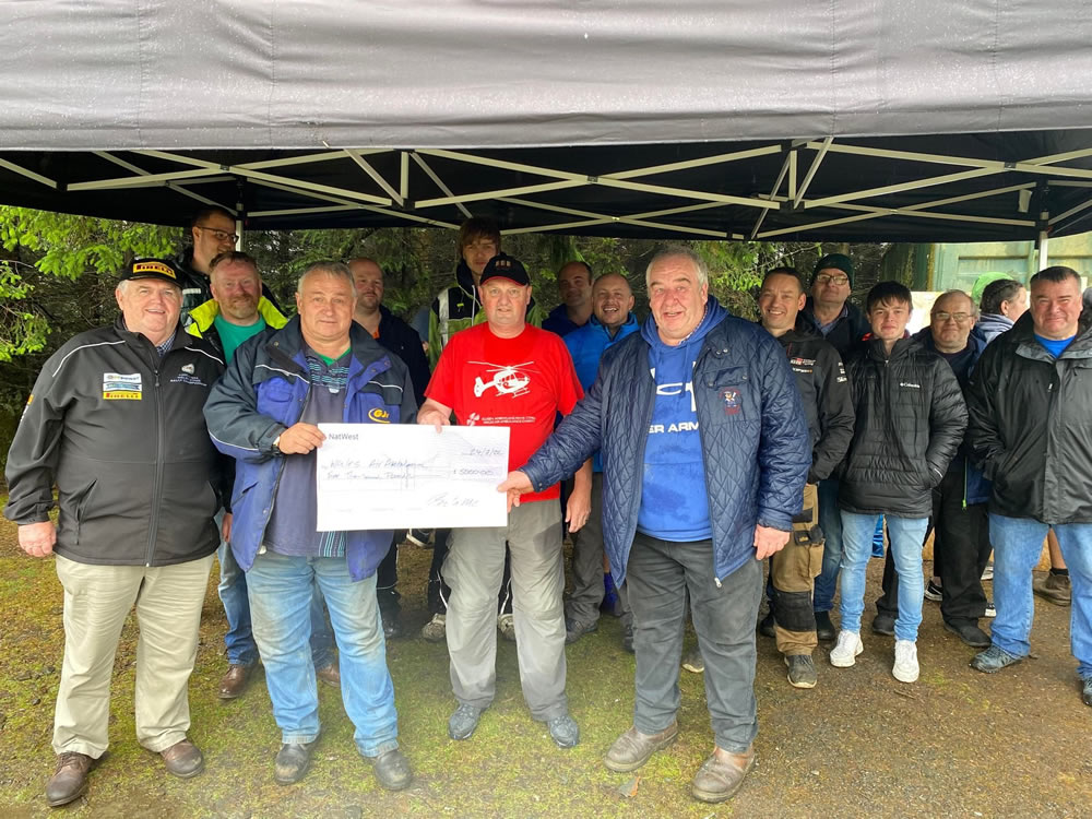 air ambulance cheque